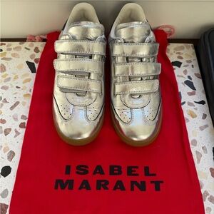 Isabel Marant BETH SNEAKERS low-top leather sneakers 39
